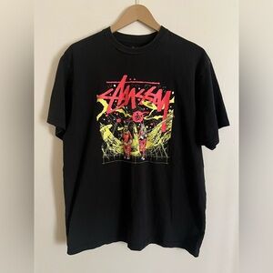 Vintage Y2K 2014 Stussy Kireek Turntablist DJ Yasa Hi-C DMC Champions T Shirt XL